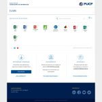 Escritorio Virtual: Diseño de interfaz limpia para el lanzador de aplicaciones, con iconografía clara y buscador para optimizar el tiempo del estudiante. Escritorio Virtual: Diseño de interfaz limpia para el lanzador de aplicaciones, con iconografía clara y buscador para optimizar el tiempo del estudiante.