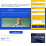 Diseño de landing pages con formularios de contacto y contenido informativo. Diseño de landing pages con formularios de contacto y contenido informativo.