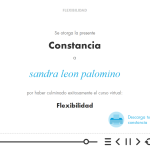 Constancia y descarga de PDF. Constancia y descarga de PDF.