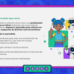 Pantalla de conlusiones y cierres para el estudiante.